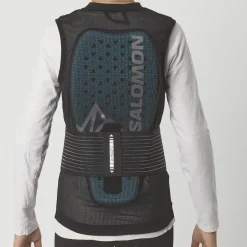 Salomon Flexcell Pro Vest rugbeschermer junior black