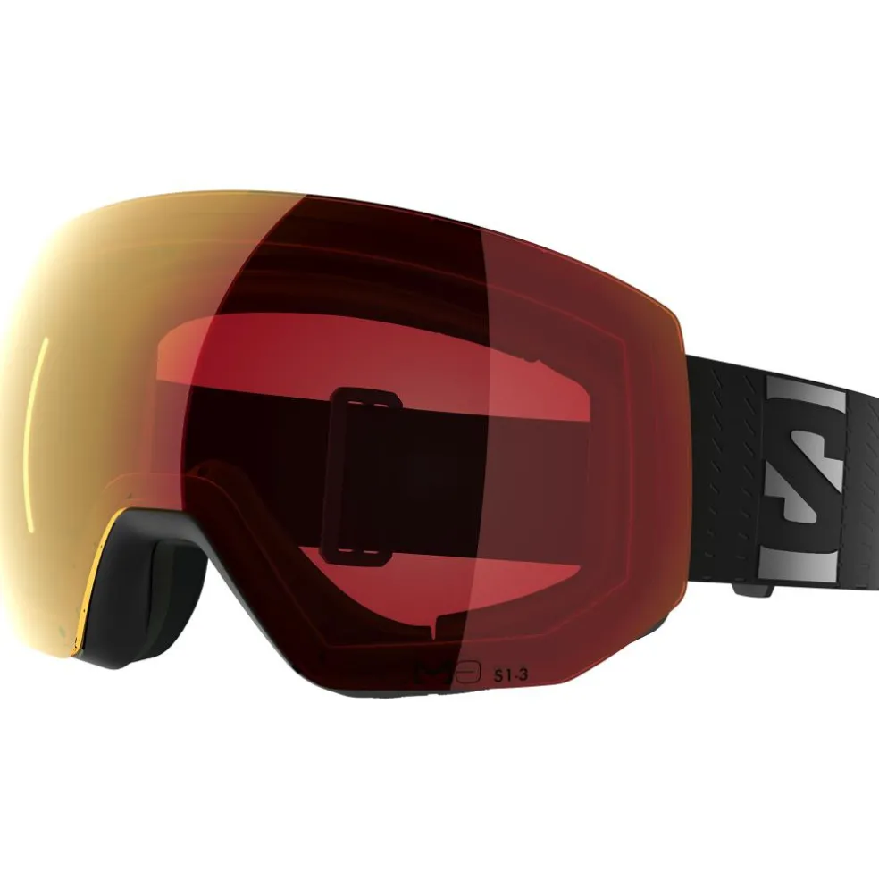 Salomon Radium Pro SIGMA Photochromic skibril SIGMA photo poppy red black