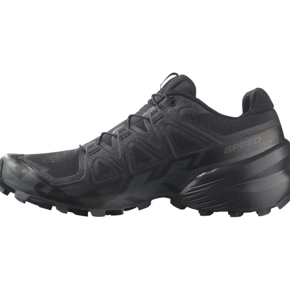 Salomon Speedcross 6 hardloopschoenen heren black phantom