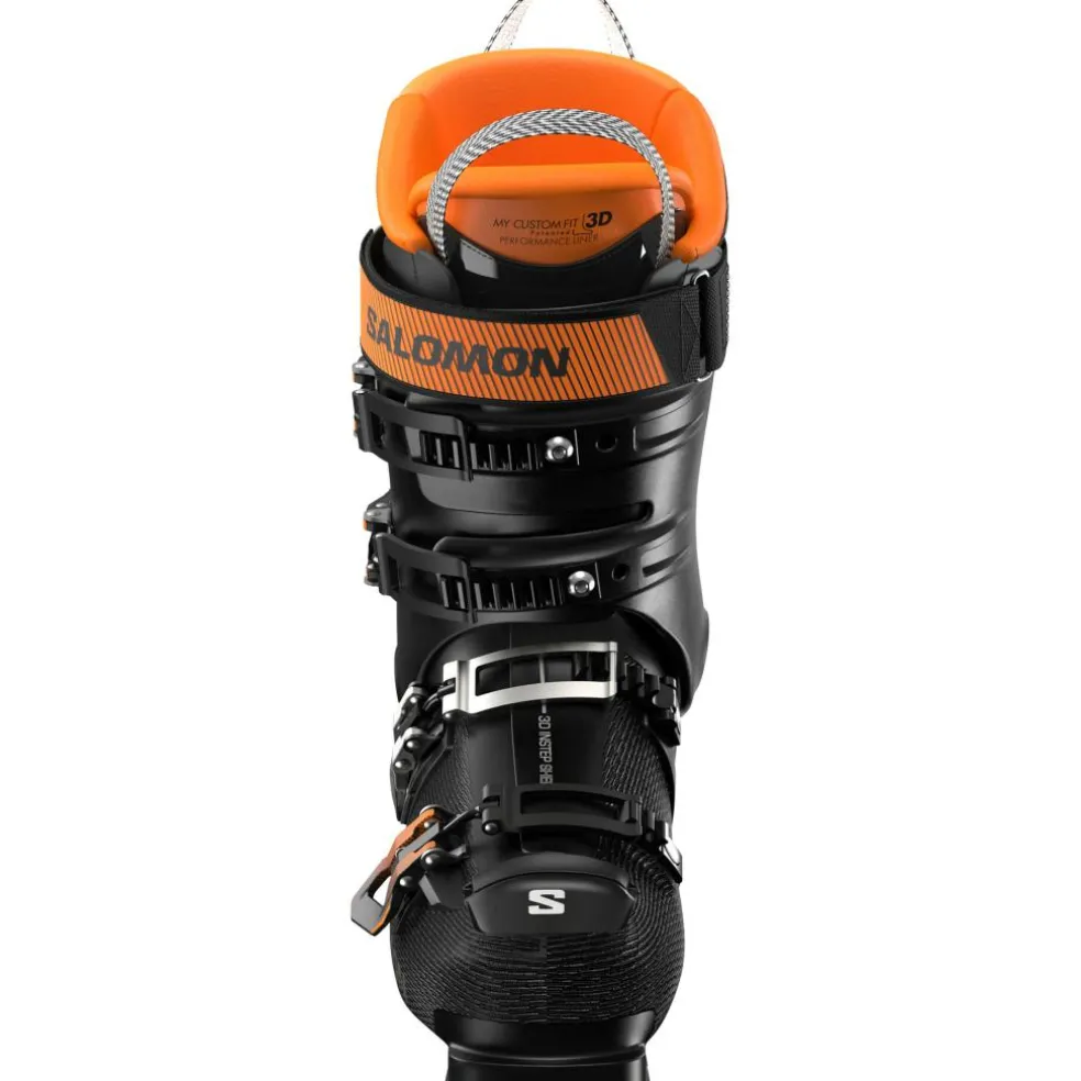 Salomon S/Pro Alpha 100 LV skischoenen heren black orange tiger dark grey