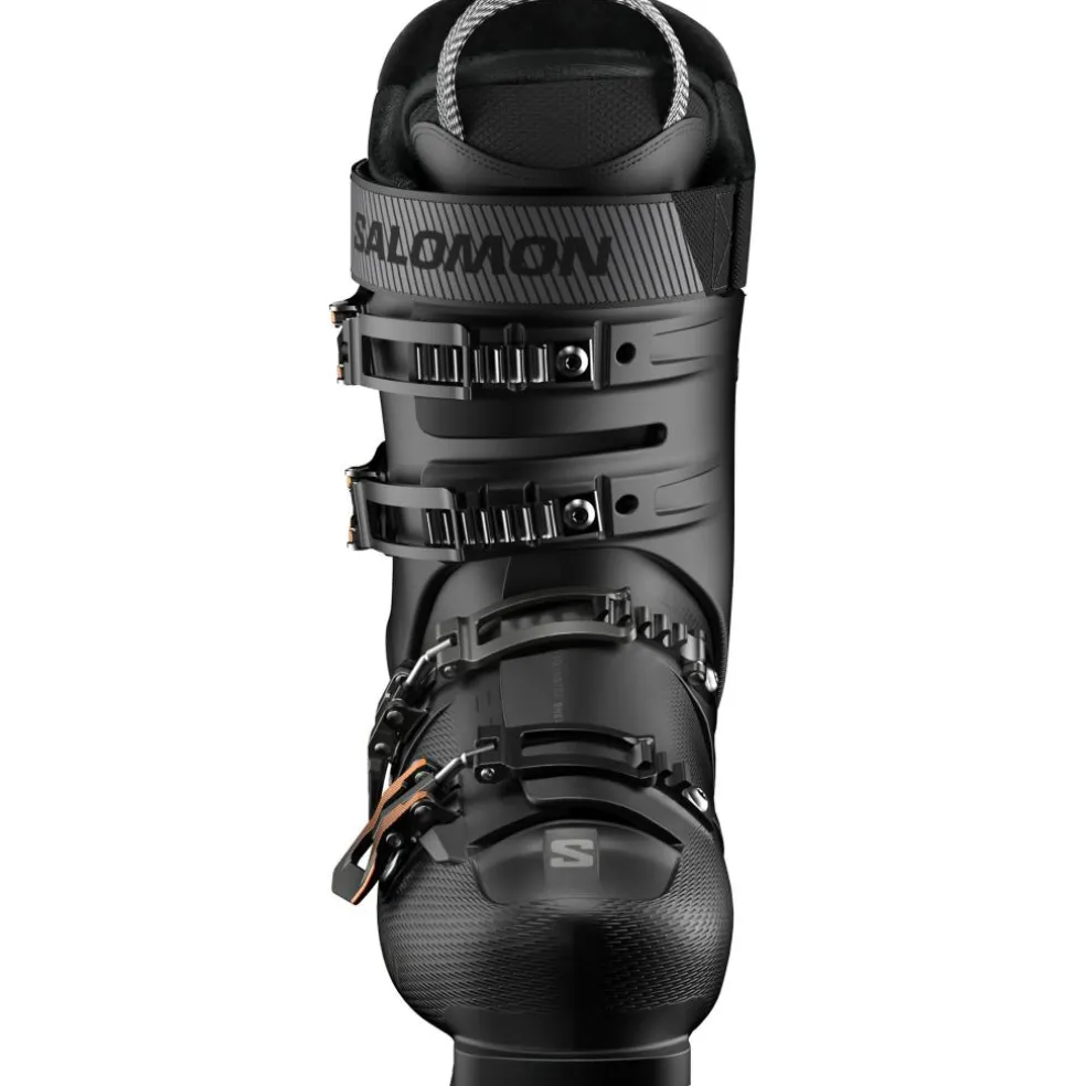 Salomon S/Pro Delta X90 skischoenen heren black dark grey metallic orange tiger