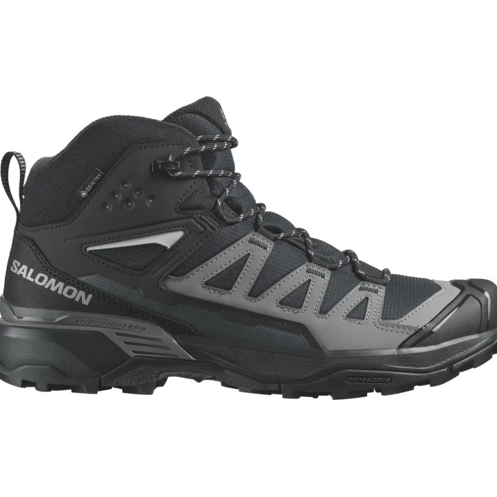 Salomon X Ultra 360 GTX Mid wandelschoenen heren black magnet pewter