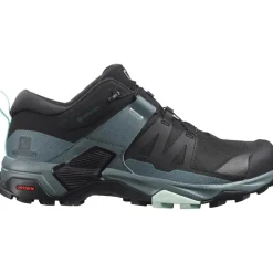 Salomon X Ultra 4 GTX wandelschoenen dames black stormy weather opal blue