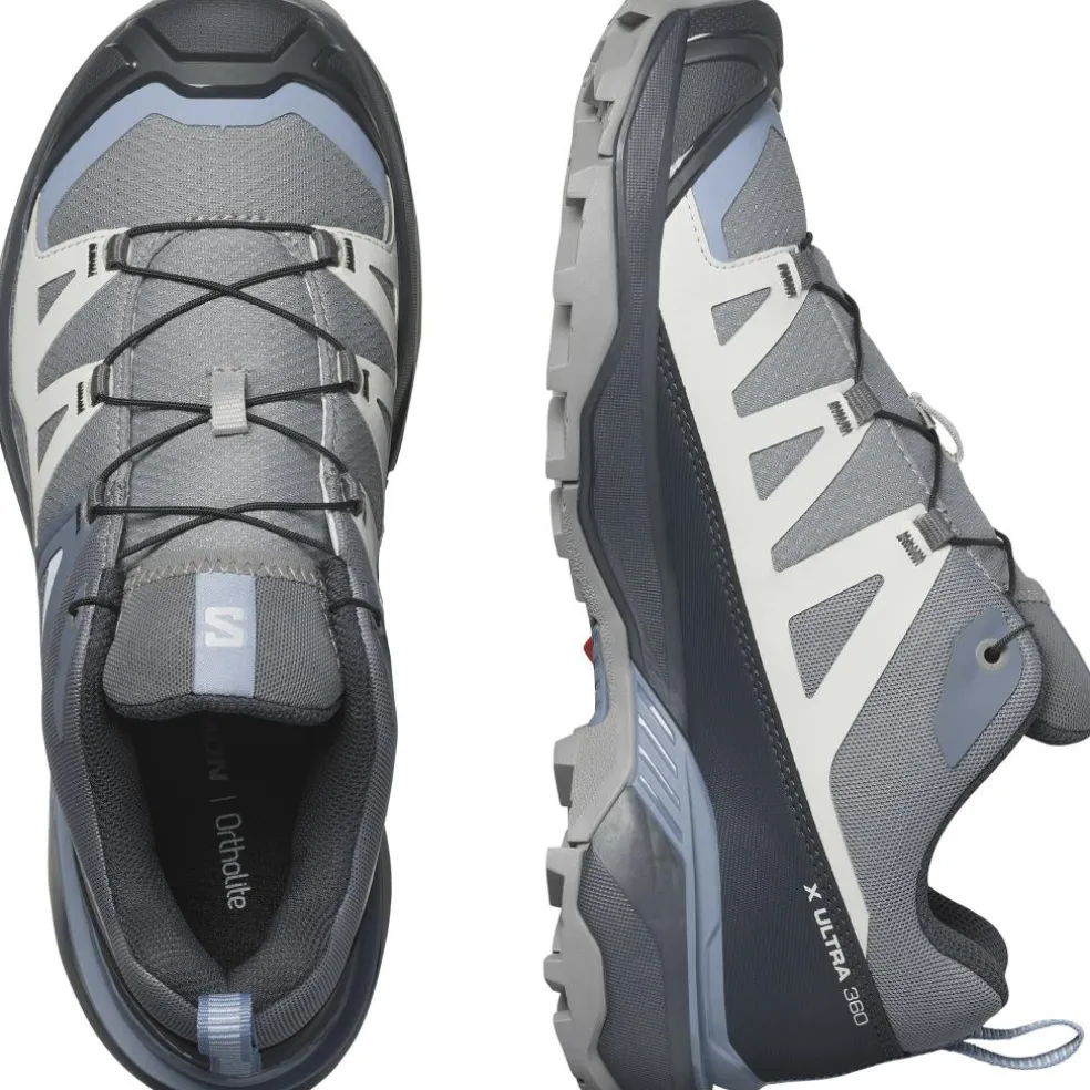 Salomon X Ultra 360 Lo wandelschoenen dames sharkskin trooper arona