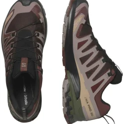 Salomon XA PRO 3D V9 GORE-TEX hardloopschoenen heren black coffee rum raisin olive night