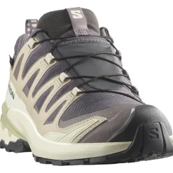 Salomon XA PRO 3D V9 GORE-TEX hardloopschoenen dames nine iron oxford tan alfalfa