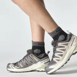 Salomon XA PRO 3D V9 GORE-TEX hardloopschoenen dames nine iron oxford tan alfalfa