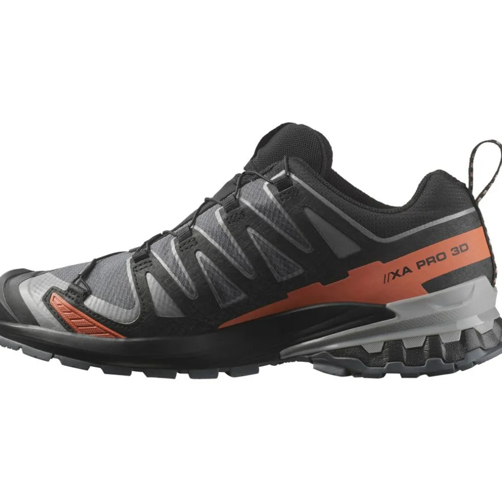 Salomon XA PRO 3D V9 GORE-TEX hardloopschoenen heren turbulence black burnt ochre