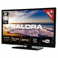 Salora 24" led smart televisie 12 - 230V