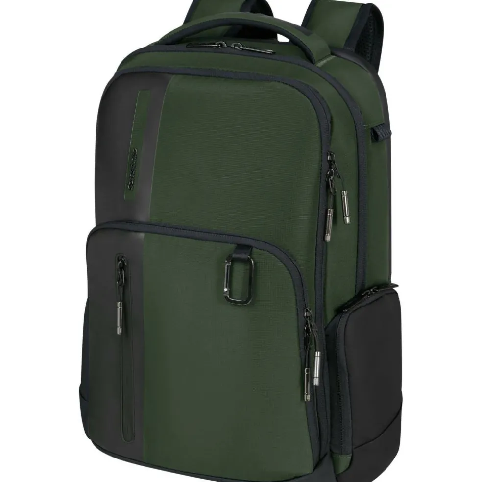 Samsonite Biz2go Daytrip 15,6 inch laptop rugzak 22,5 liter earth green