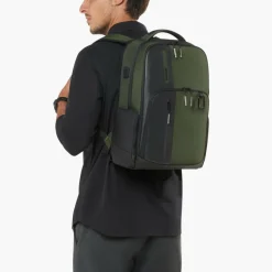 Samsonite Biz2go Daytrip 15,6 inch laptop rugzak 22,5 liter earth green