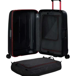 Samsonite Essens Spinner 69 koffer charcoal red
