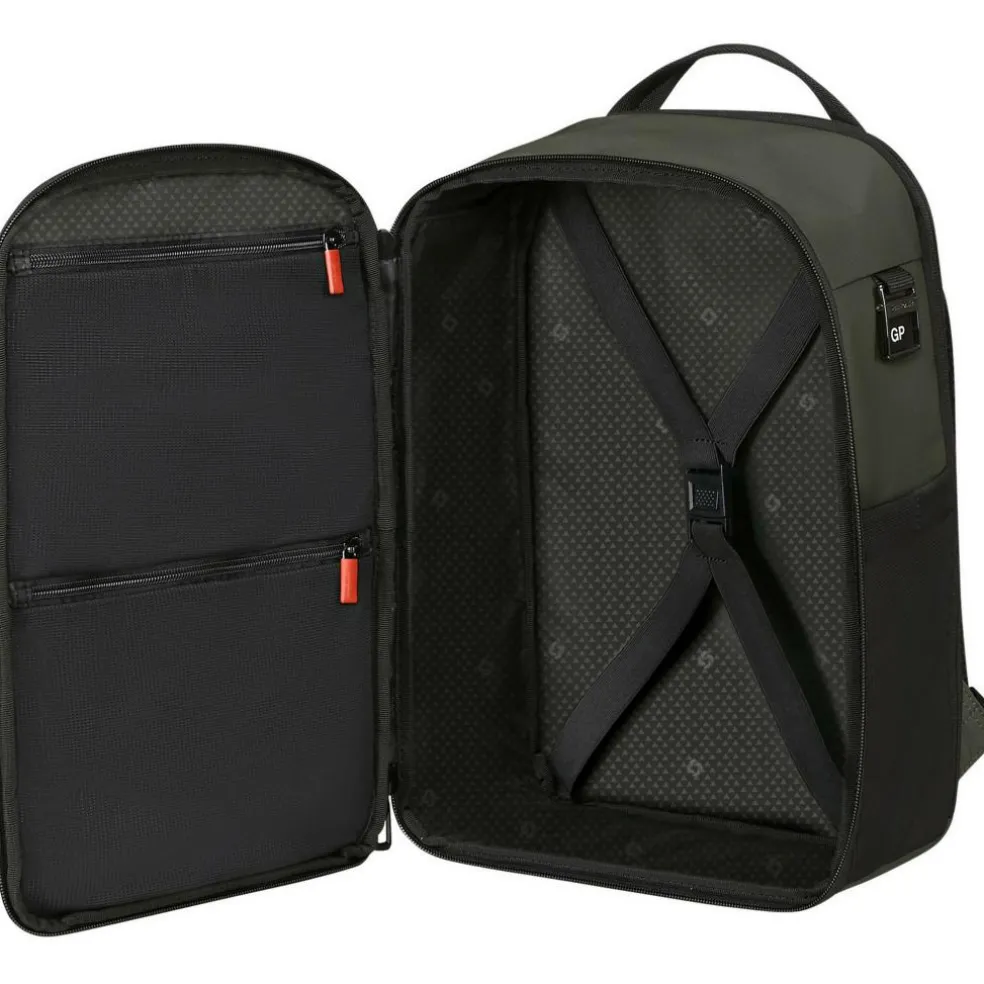 Samsonite Moderny Underseat 14,1 inch laptop rugzak 20 liter green