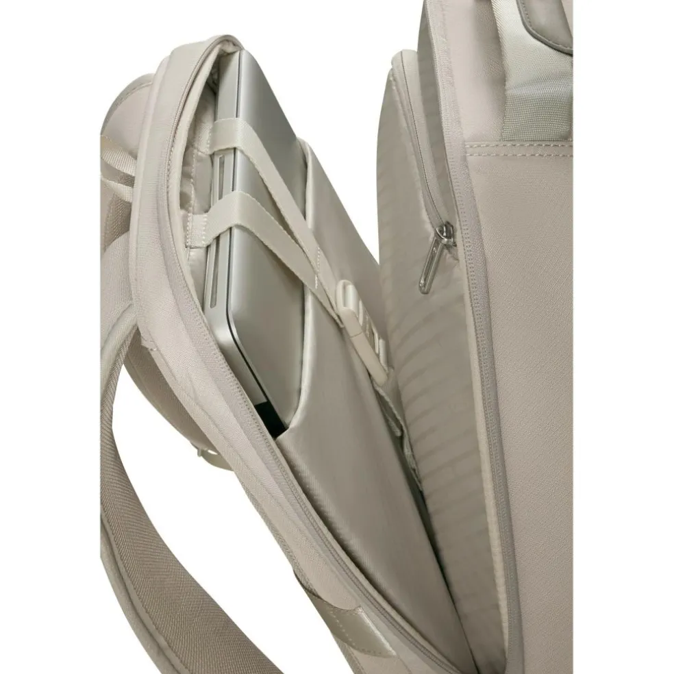 Samsonite Paralux 2-In-1 Travel 15,6 inch laptop rugzak 26 liter stone grey