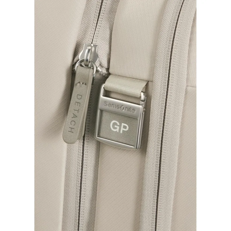 Samsonite Paralux 2-In-1 Travel 15,6 inch laptop rugzak 26 liter stone grey