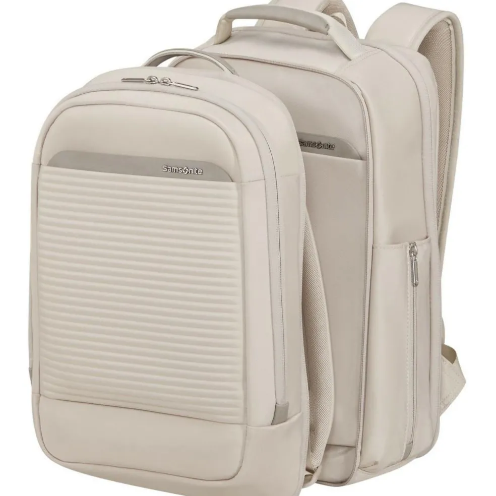 Samsonite Paralux 2-In-1 Travel 15,6 inch laptop rugzak 26 liter stone grey