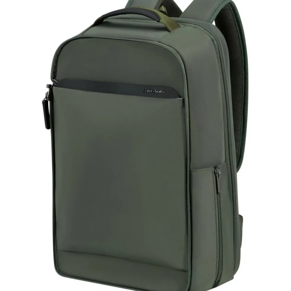 Samsonite Paralux 2-In-1 Travel 15,6 inch laptop rugzak 26 liter olive