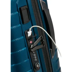 Samsonite Proxis Spinner 55 koffer petrol blue