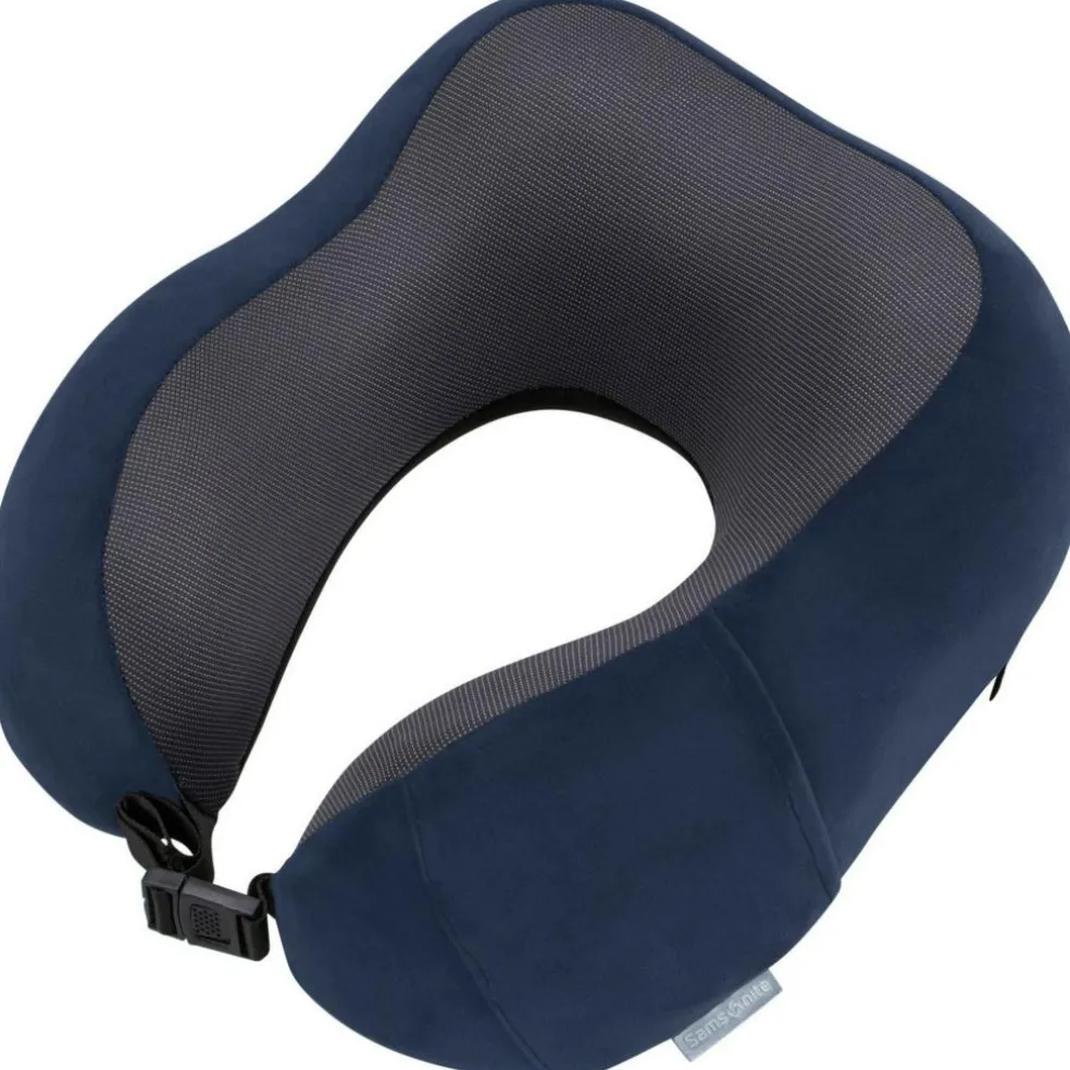 Samsonite Ta Revolution Ergonomic Memory Foam nekkussen midnight blue