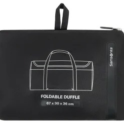 Samsonite Ta Revolution Foldable Duffle L 70 liter reistas  black