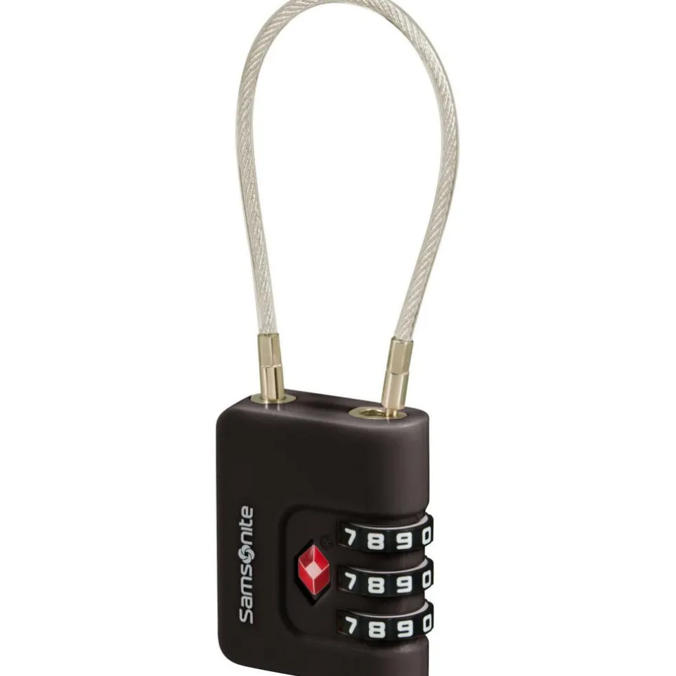 Samsonite Ta Revolution TSA kabelslot black