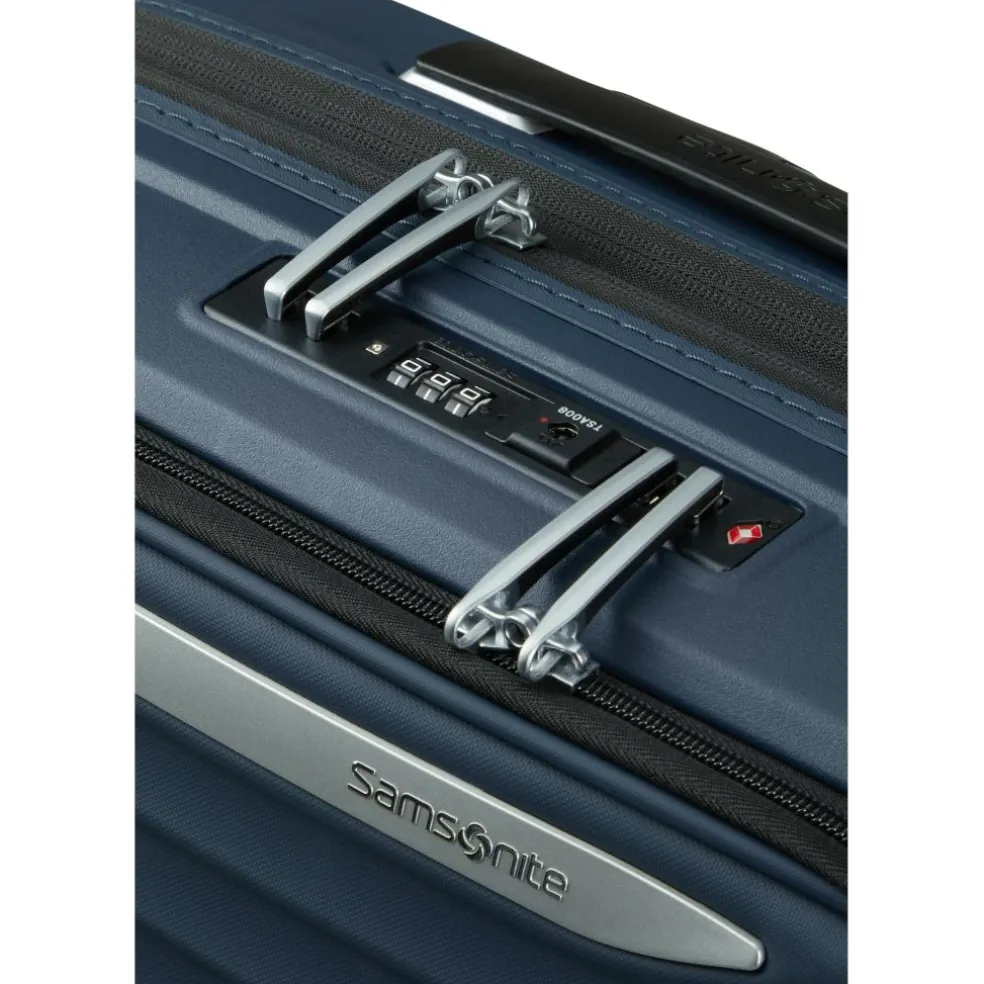 Samsonite Upscape Spinner Easy Access koffer 55 - 26 cm blue nights