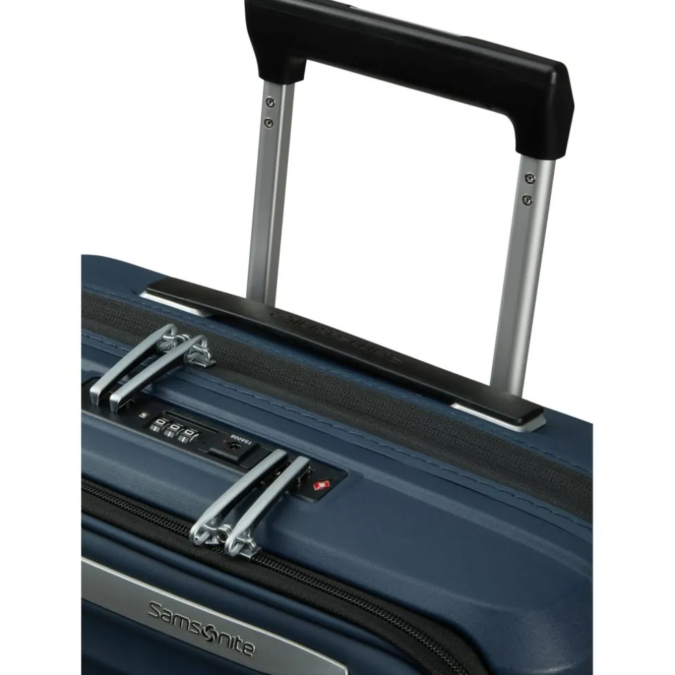 Samsonite Upscape Spinner Easy Access koffer 55 - 26 cm blue nights