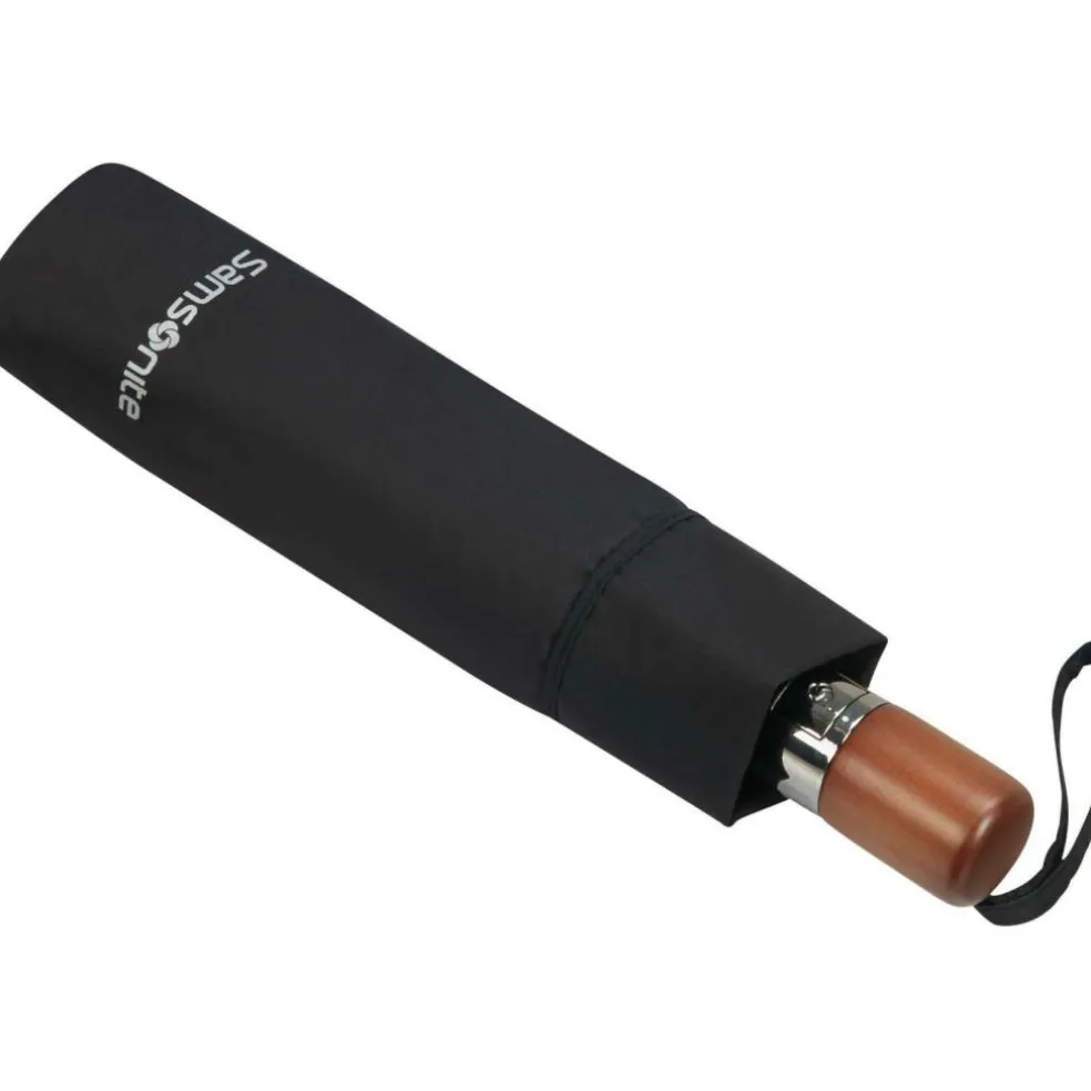 Samsonite Wood Classic S paraplu black