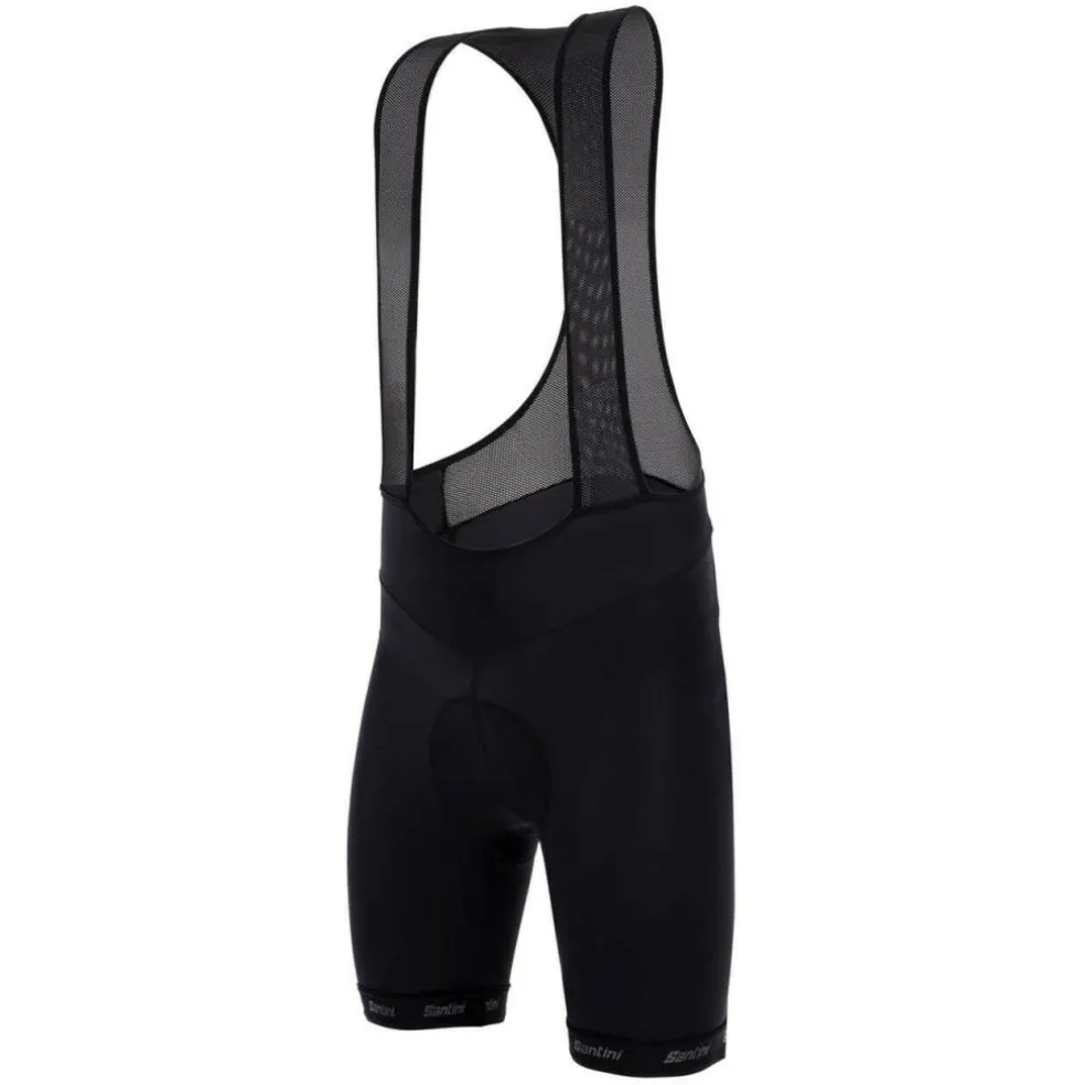 Santini Cubo Bib-shorts fietsbroek heren black