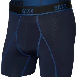 SAXX Kinetic LC mesh onderbroek heren navy city blue