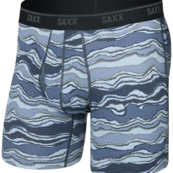 SAXX Quest Quick-Dry Mesh onderbroek heren lazy river-multi