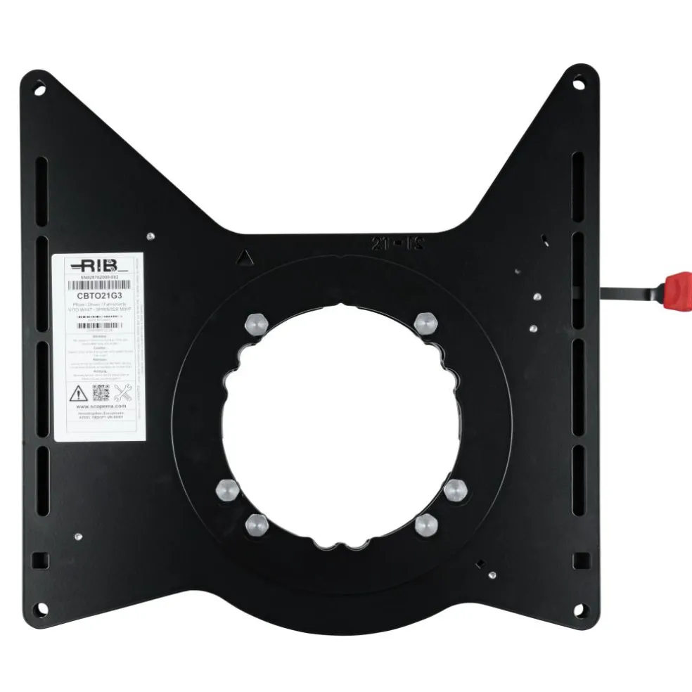 Scopema V3 Mercedes Vito-Viano vanaf 2015 en Mercedes Sprinter vanaf 2018 draaiplateau bestuurder