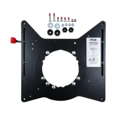 Scopema V3 Volkswagen T5 T6 T6.1 draaiplateau bijrijder  met accu verhoging black