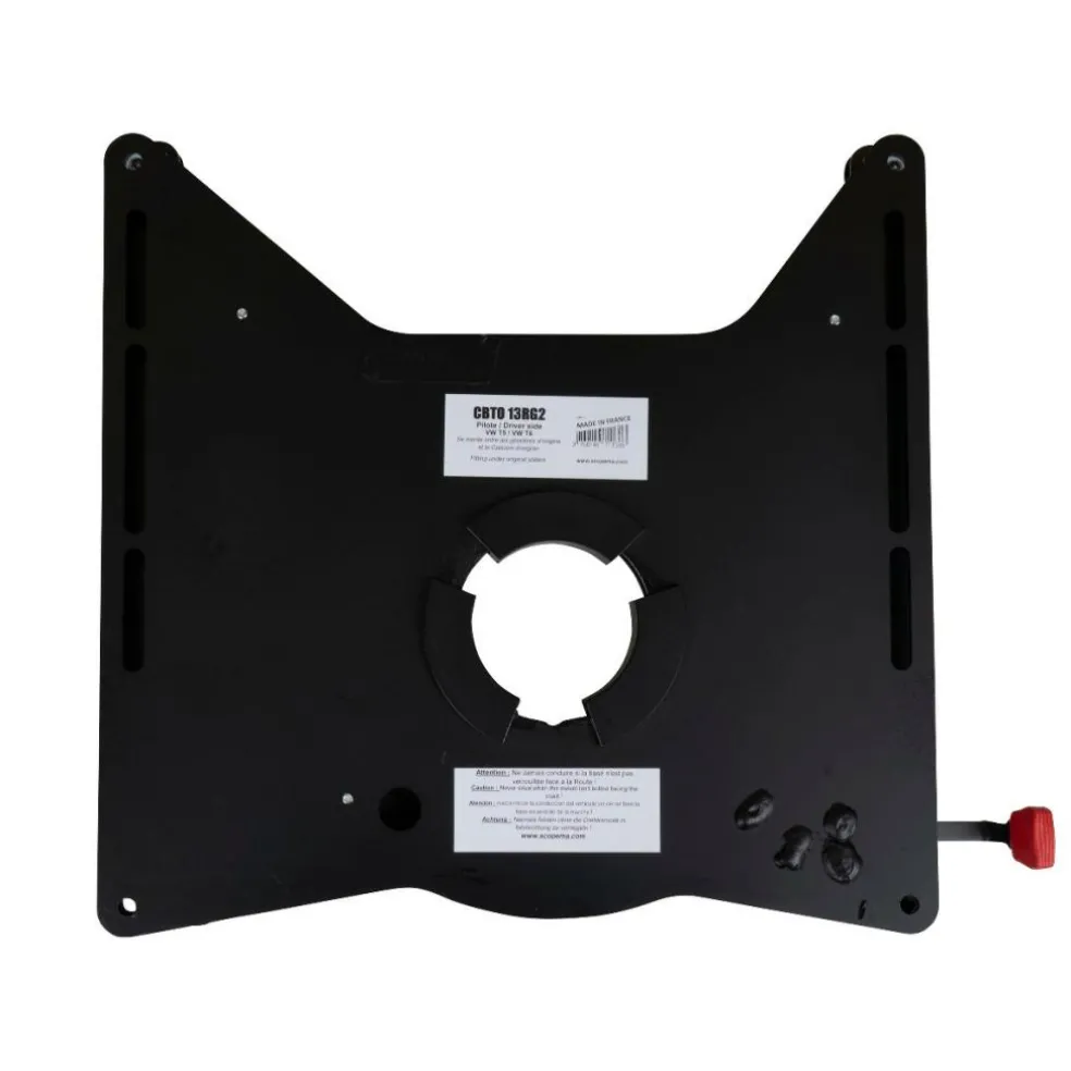 Scopema Volkswagen T5 - T6 draaiplateau met verhoging bestuurder