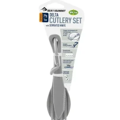 Sea To Summit  Delta bestekset 3-delig charcoal
