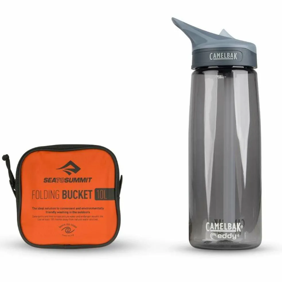 Sea To Summit Opvouwbare emmer 10 liter red