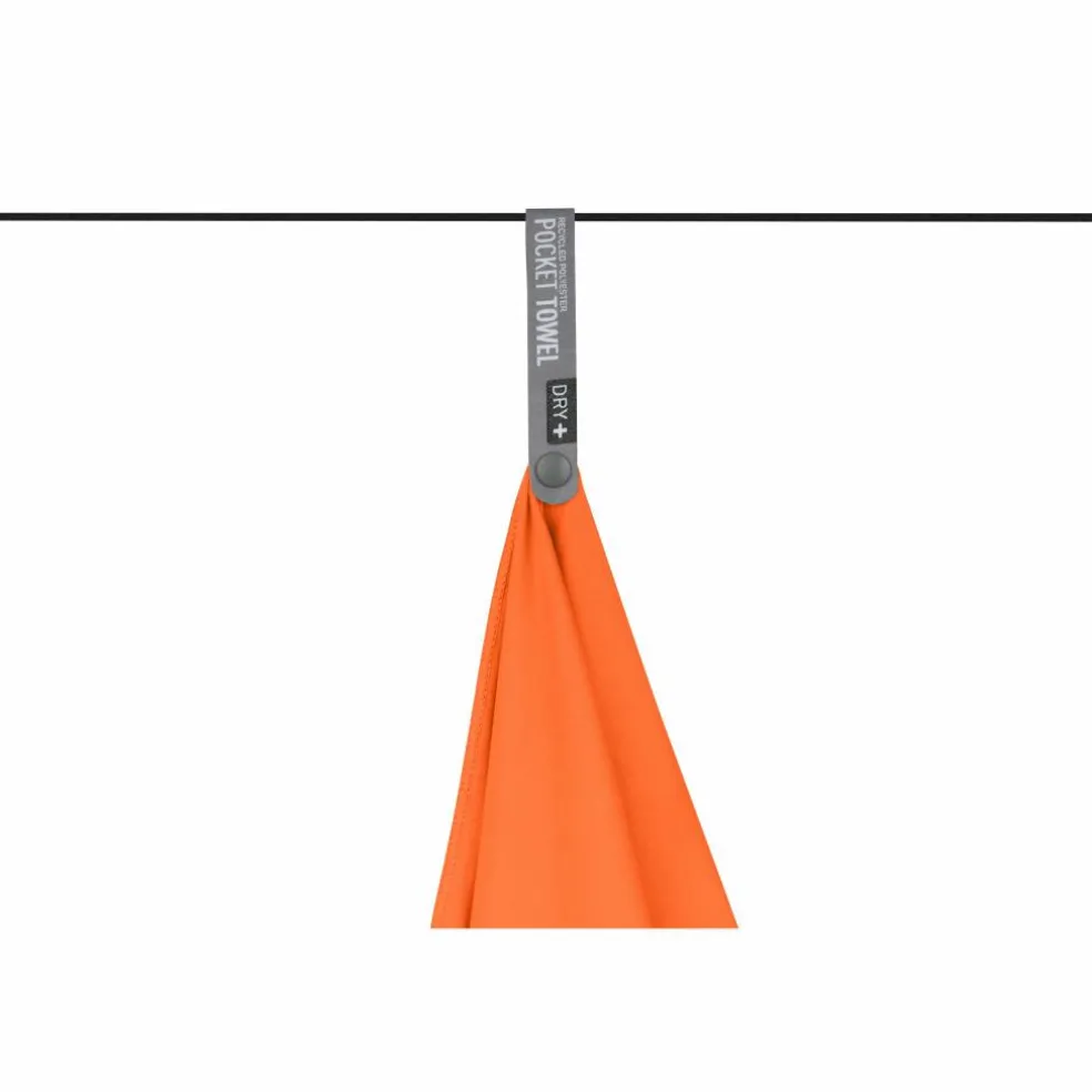 Sea To Summit Pocket handdoek 80 x 40 cm outback orange