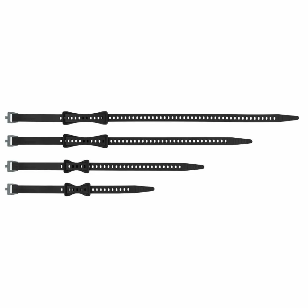 Sea To Summit Stretch-Loc TPU straps black per 4 stuks
