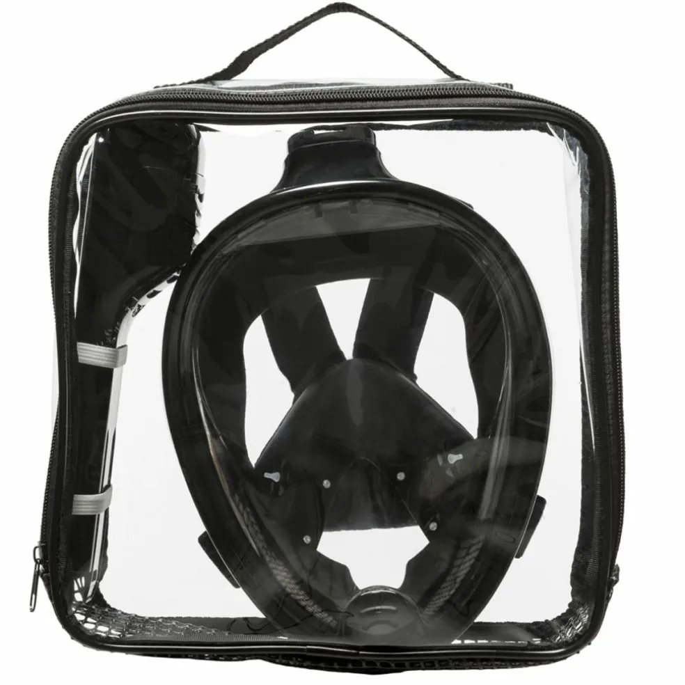Sea Turtle Full Face snorkelmasker black - L - XL