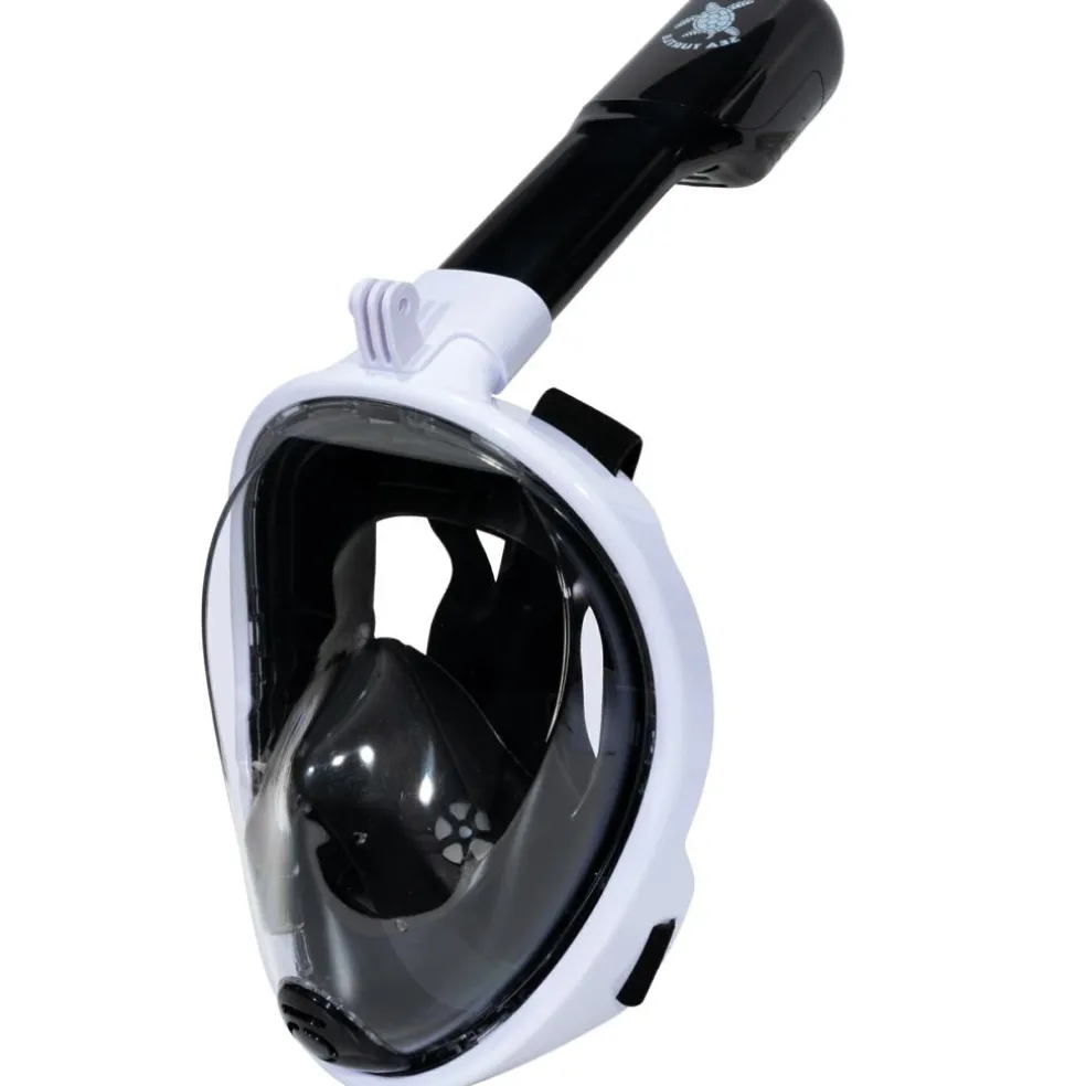 Sea Turtle snorkelmasker white black - S - M