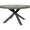 SENS-Line Bianca dining tafel ø 140 cm antraciet