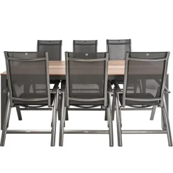 SENS-Line Elena Legato Curve 220 x 100 cm tuinset 7-delig