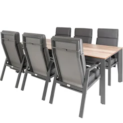 SENS-Line Elena Quinta 220 x 100 cm tuinset 7-delig