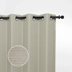 Shadow Comfort  Buitengordijnen 137 x 220 cm sahara sand per 2  stuks