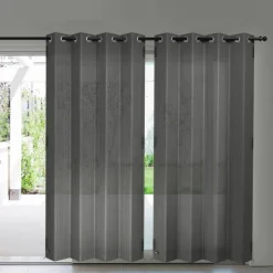 Shadow Comfort Buitengordijnen 137 x 220 cm cool grey per 2 stuks