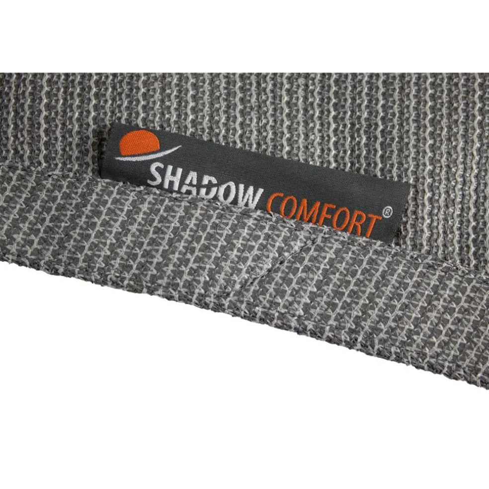 Shadow Comfort Driehoek schaduwdoek 500 x 600 x 780 cm cool grey
