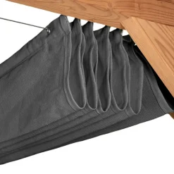 Shadow Comfort Harmonica schaduwdoek beschermhoes 370 cm