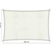 Shadow Comfort  Rechthoek schaduwdoek 200 x 400 cm arctic white