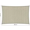 Shadow Comfort  Rechthoek schaduwdoek 200 x 400 cm sahara sand