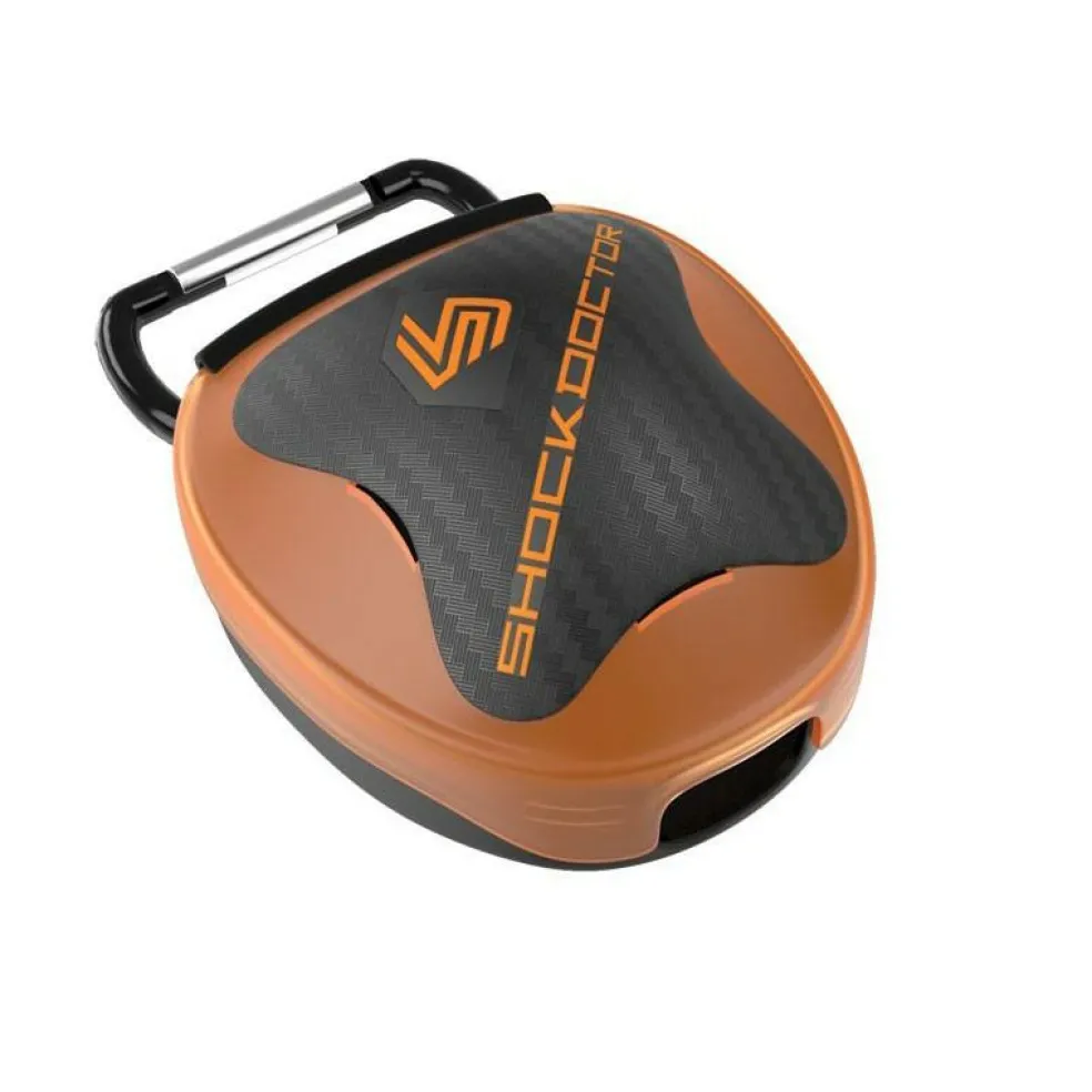 Shock Doctor Opbergbox gebitsbeschermer oranje
